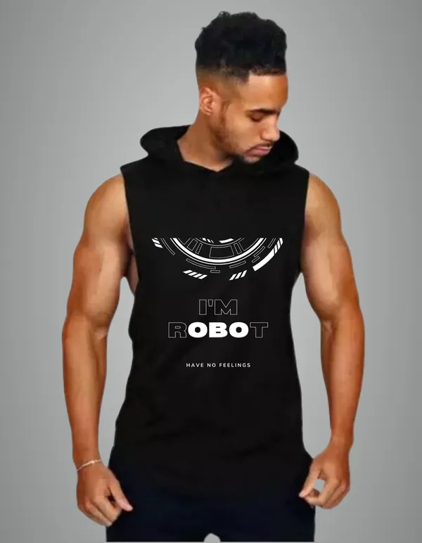 Black_Cotton_Blend_Trendy_I'M_Robot_Gym_Vest_For_Men