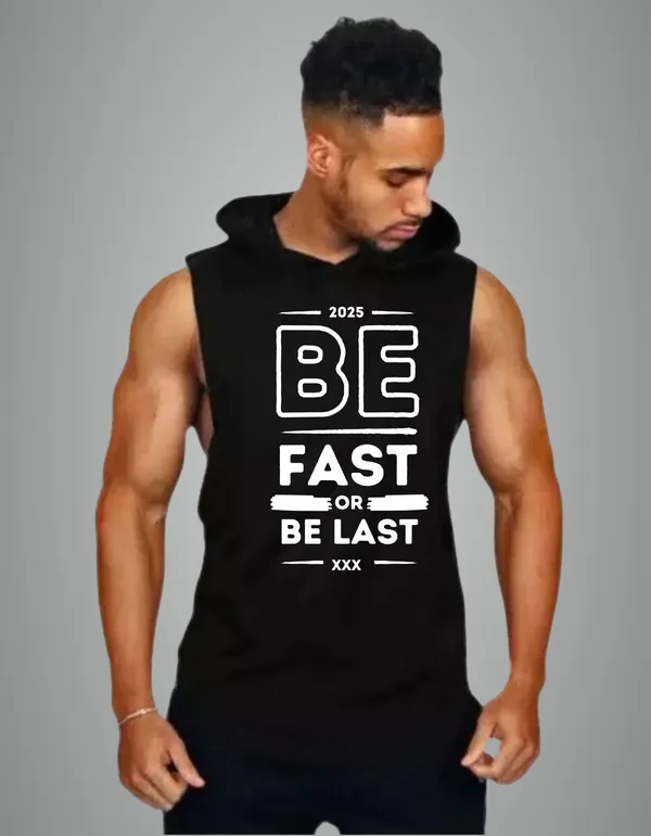 Black_Cotton_Blend_Trendy_Be_Fast_Gym_Vest_For_Men
