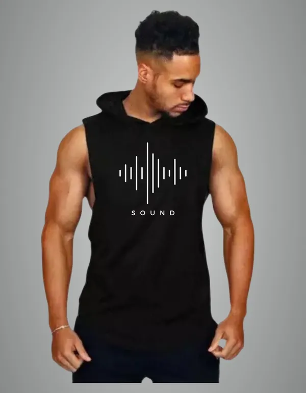 Black_Cotton_Blend_Trendy_Sound_Gym_Vest_For_Men