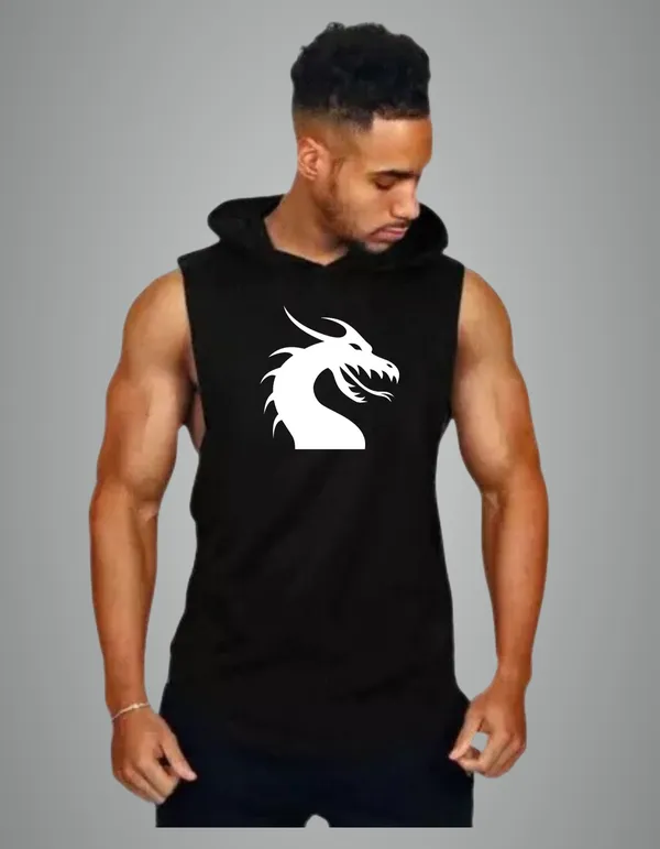 Black_Cotton_Blend_Trendy_Dargon_Gym_Vest_For_Men