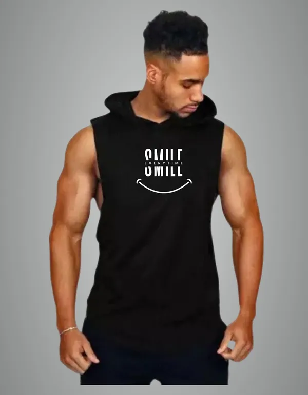 Black_Cotton_Blend_Trendy_Smille_Everytime_Gym_Vest_For_Men