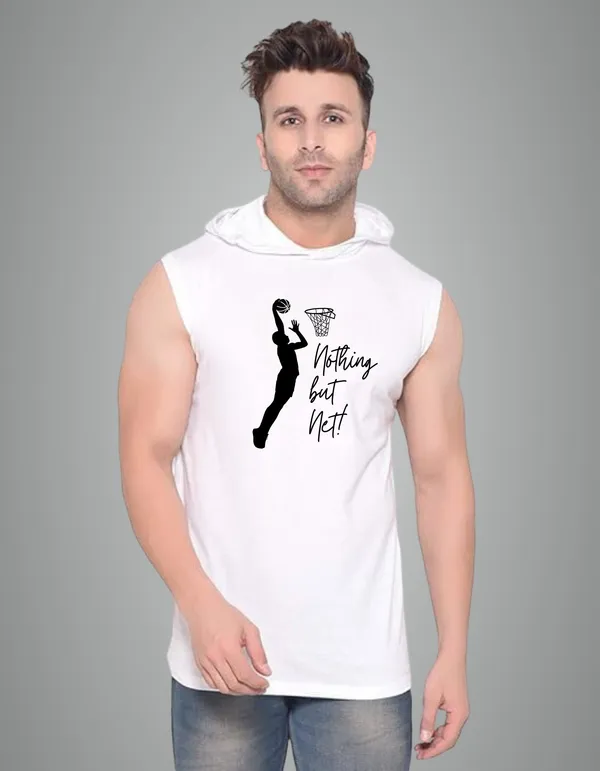 White_Cotton_Blend_Trendy_Nthg_But_Net_Gym_Vest_For_Men