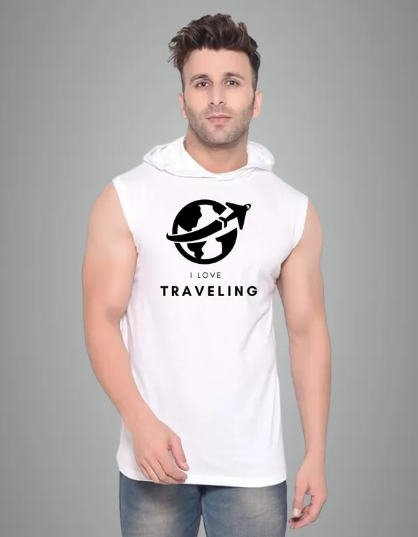White_Cotton_Blend_Trendy_I_Love_Traveling_Gym_Vest_For_Men
