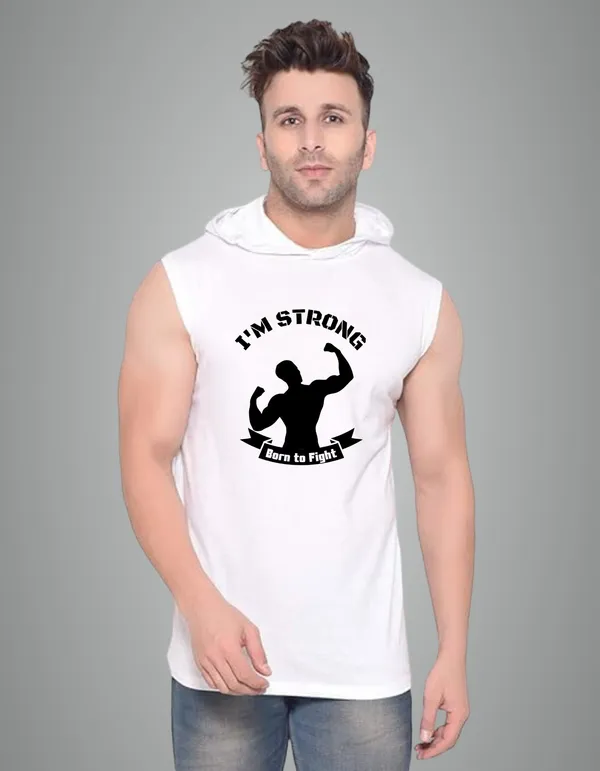 White_Cotton_Blend_Trendy_I_Am_Strong_Gym_Vest_For_Men