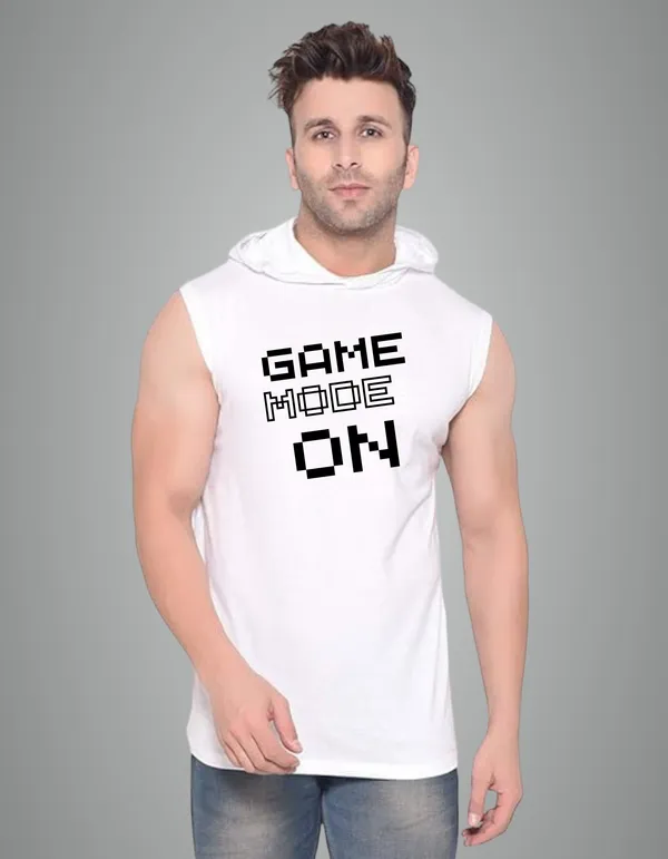 White_Cotton_Blend_Trendy_Game_Mode_Gym_Vest_For_Men