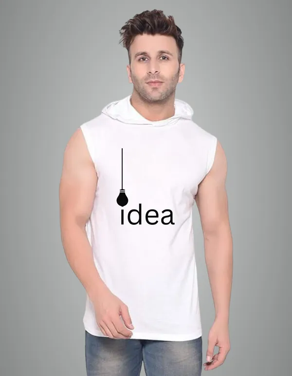 White_Cotton_Blend_Trendy_Idea_Gym_Vest_For_Men