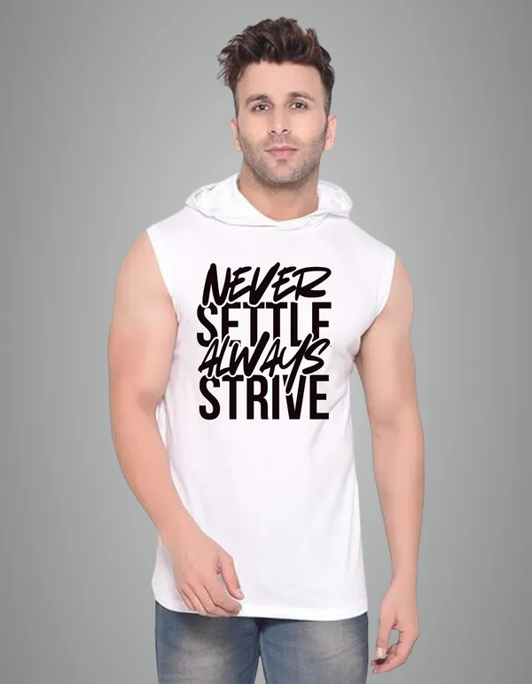 White_Cotton_Blend_Trendy_Never_Settle_Gym_Vest_For_Men