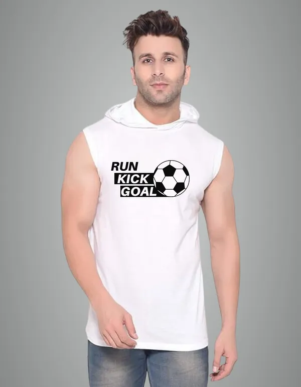 White_Cotton_Blend_Trendy_Run_Kick_Gym_Vest_For_Men