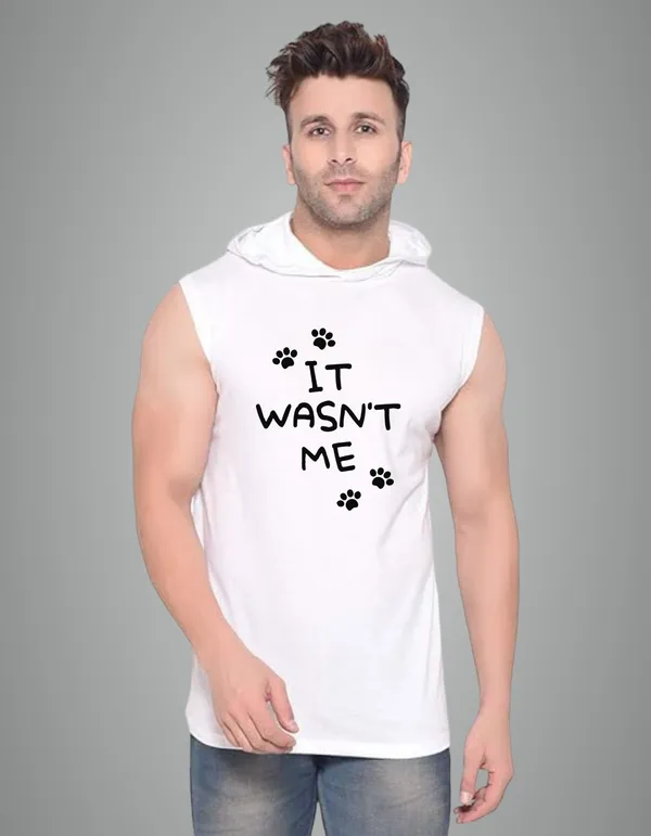 White_Cotton_Blend_Trendy_It_Wasn'T_Me_Gym_Vest_For_Men