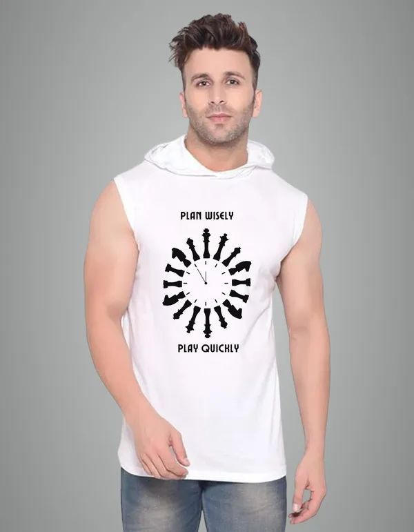 White_Cotton_Blend_Trendy_Play_Wisely_Gym_Vest_For_Men