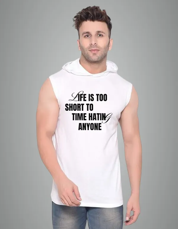 White_Cotton_Blend_Trendy_Life_Is_Too_Gym_Vest_For_Men