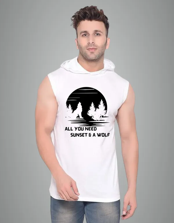White_Cotton_Blend_Trendy_All_Youu_Need_Gym_Vest_For_Men