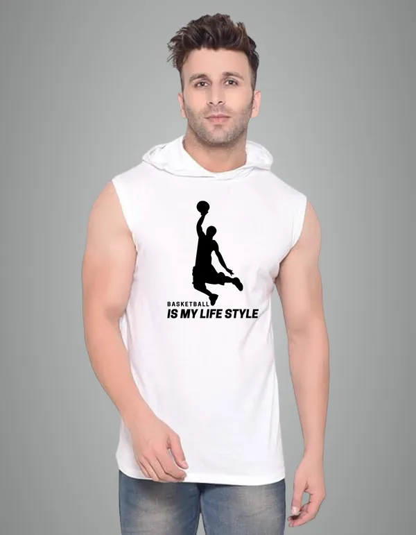 White_Cotton_Blend_Trendy_Basketball_Gym_Vest_For_Men
