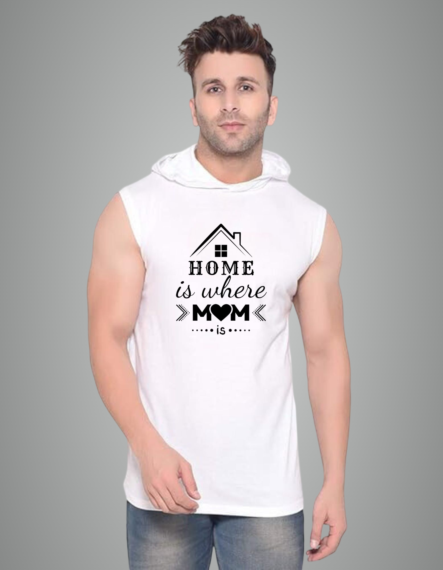 White_Cotton_Blend_Trendy_Home_Is_Where_Mom_Gym_Vest_For_Men