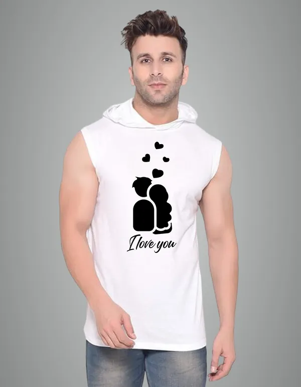White_Cotton_Blend_Trendy_I_Love_Youu_Gym_Vest_For_Men