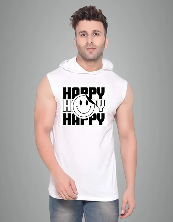 White_Cotton_Blend_Trendy_Happy_Gym_Vest_For_Men