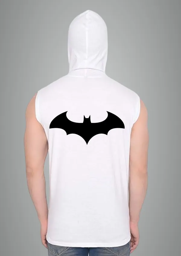 White_Cotton_Blend_Trendy_Battman_Gym_Vest_Back_Print_For_Men
