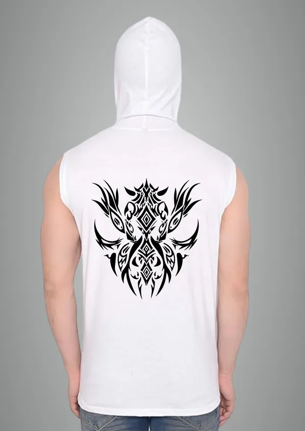 White_Cotton_Blend_Trendy_Design_Gym_Vest_Back_Print_For_Men