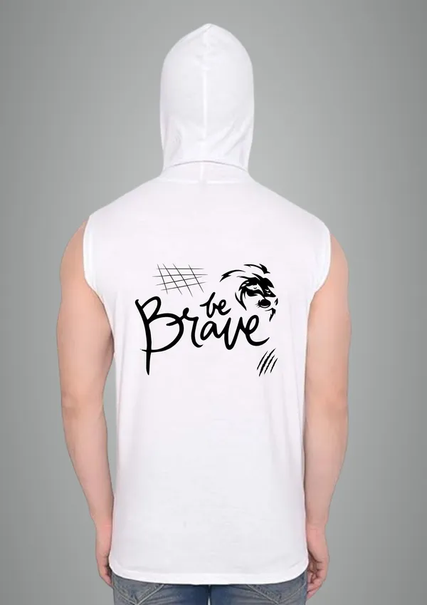 White_Cotton_Blend_Trendy_Be_Brave_Gym_Vest_Back_Print_For_Men