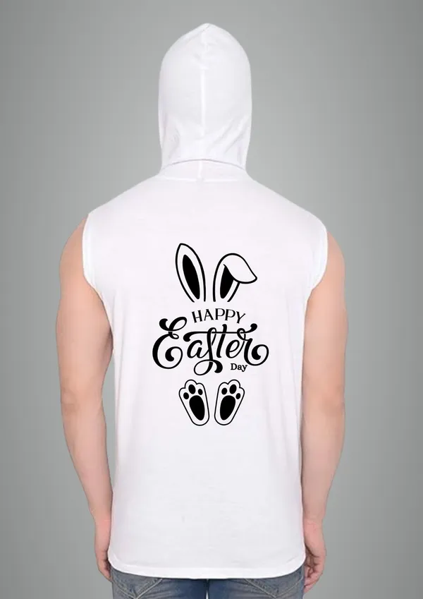 White_Cotton_Blend_Trendy_Happy_Easter_Gym_Vest_Back_Print_For_Men