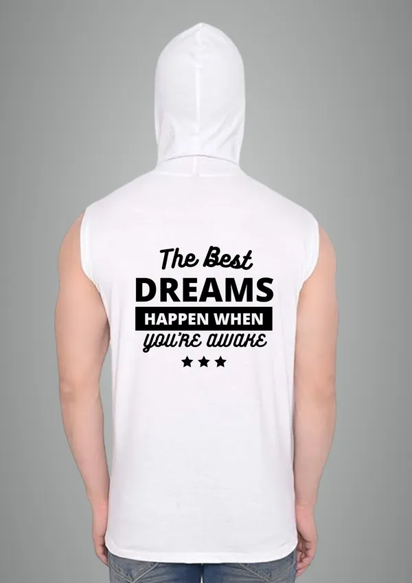 White_Cotton_Blend_Trendy_Best_Dreams_Gym_Vest_Back_Print_For_Men
