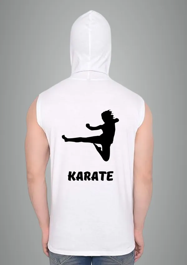 White_Cotton_Blend_Trendy_Karate_Gym_Vest_Back_Print_For_Men