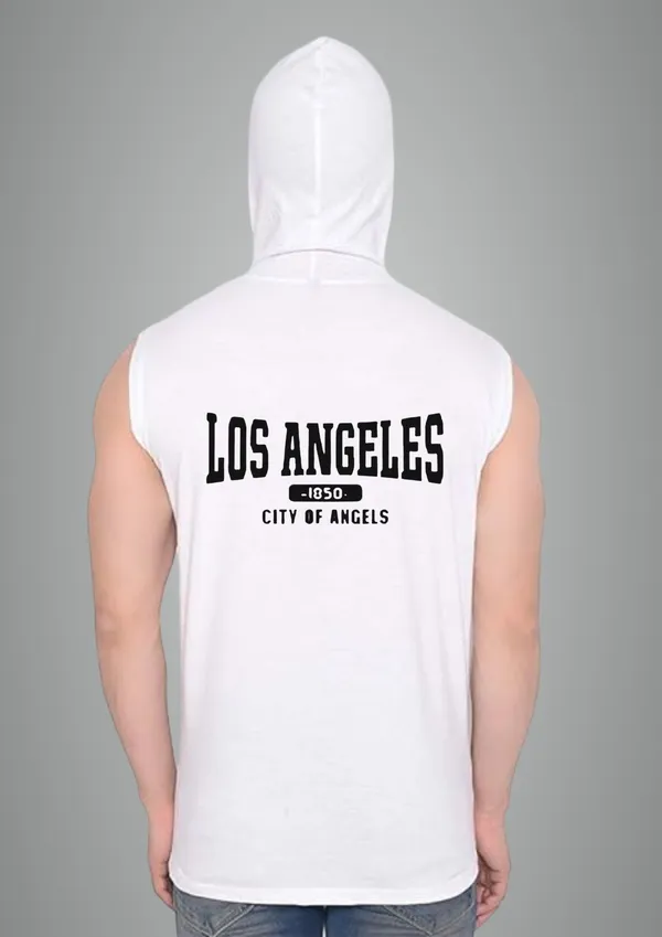 White_Cotton_Blend_Trendy_Los_Angeles_Gym_Vest_Back_Print_For_Men