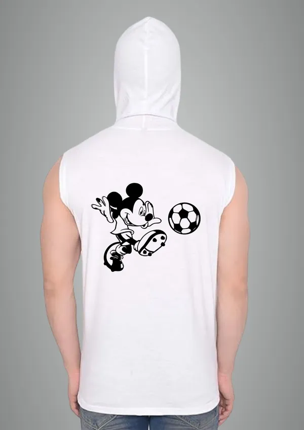 White_Cotton_Blend_Trendy_Micckey_Mouse_Gym_Vest_Back_Print_For_Men