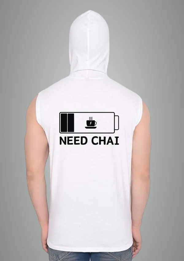White_Cotton_Blend_Trendy_Need_Chai_Gym_Vest_Back_Print_For_Men