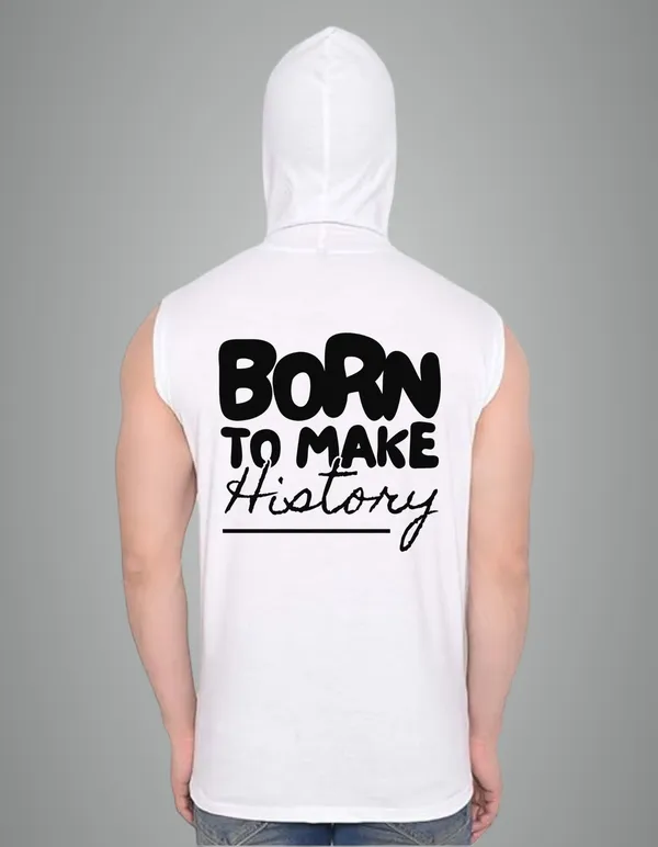 White_Cotton_Blend_Trendy_Born_To_Make_History_Gym_Vest_Back_Print_For_Men