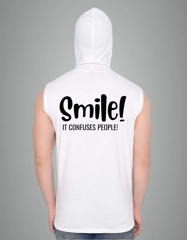 White_Cotton_Blend_Trendy_Smille_Gym_Vest_Back_Print_For_Men