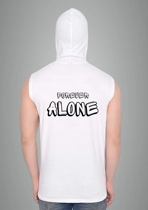 White_Cotton_Blend_Trendy_Forrever_Alone_Gym_Vest_Back_Print_For_Men