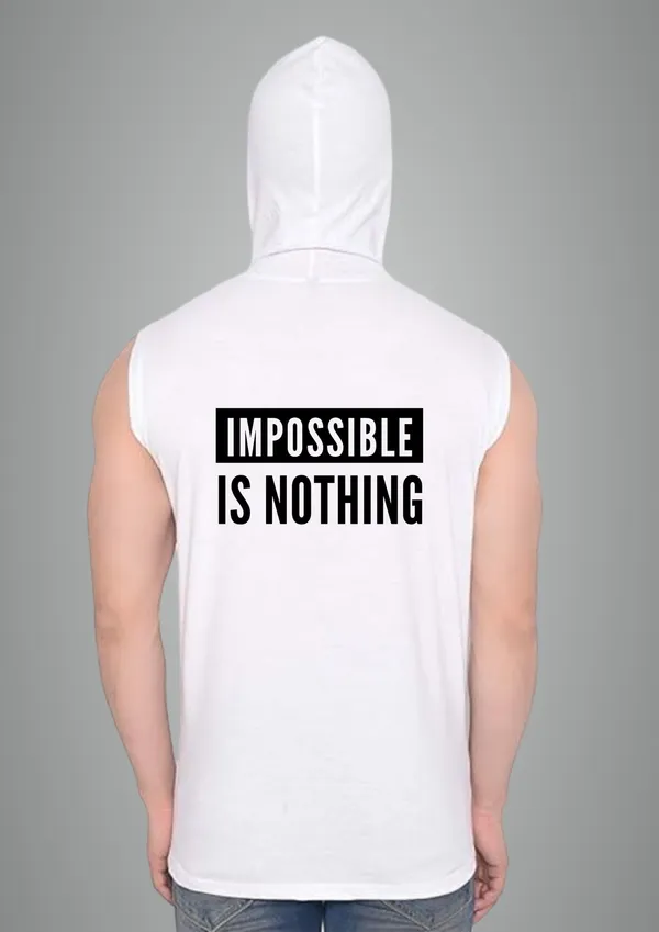 White_Cotton_Blend_Trendy_Impossible_Is_Noting_Gym_Vest_Back_Print_For_Men