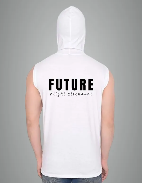 White_Cotton_Blend_Trendy_Future_Gym_Vest_Back_Print_For_Men