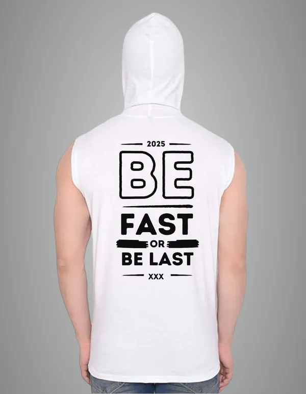 White_Cotton_Blend_Trendy_Be_Fast_Gym_Vest_Back_Print_For_Men