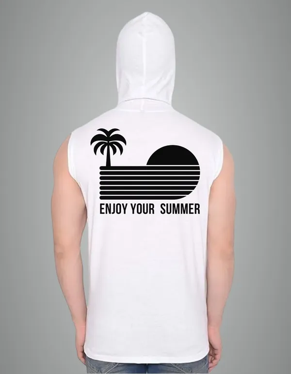 White_Cotton_Blend_Trendy_Enjoy_Youur_Summer_Gym_Vest_Back_Print_For_Men