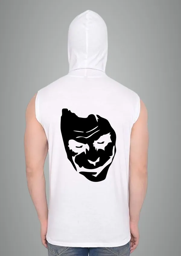White_Cotton_Blend_Trendy_Joker_Gym_Vest_Back_Print_For_Men