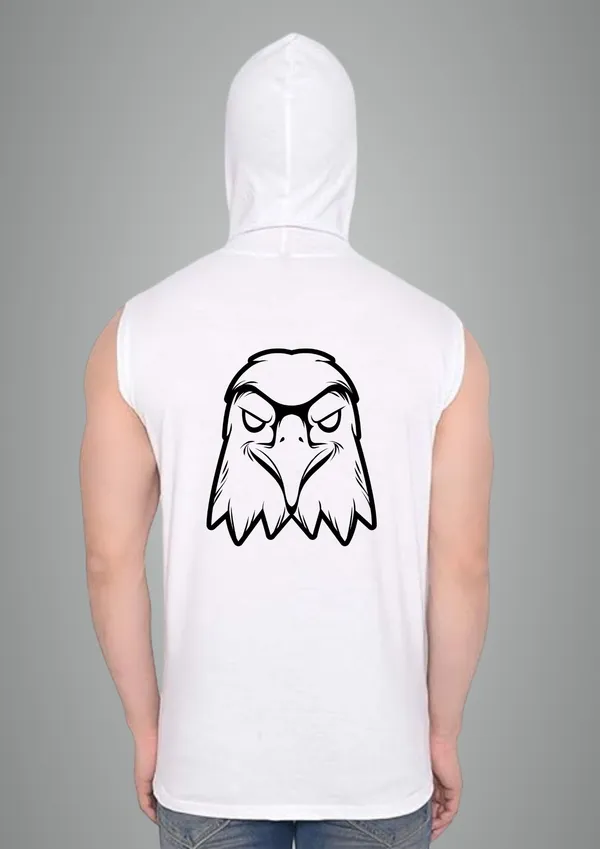White_Cotton_Blend_Trendy_Eagle_Gym_Vest_Back_Print_For_Men