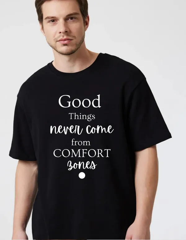 Black_Cotton_Blend_Trendy_Good_Things_T-Shirt_For_Men
