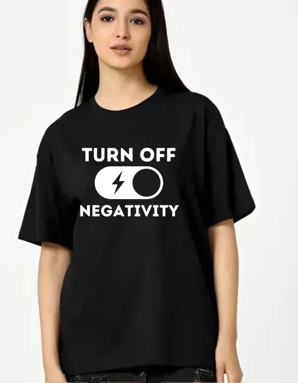 Black_Cotton_Blend_Trendy_Turn_Off_T-Shirt_For_Women