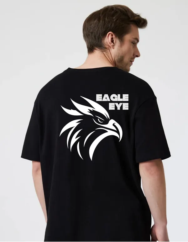 Black_Cotton_Blend_Trendy_Eagle_Eve_T-Shirt_Back_Print_For_Men