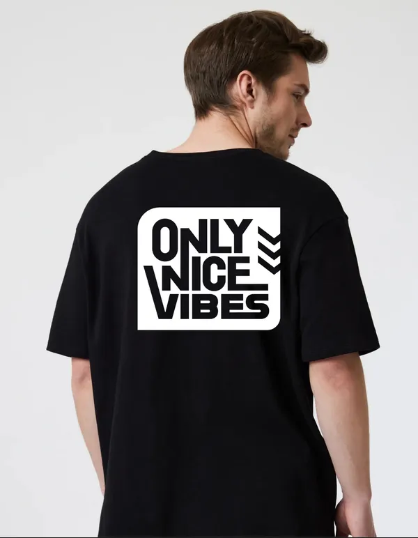 Black_Cotton_Blend_Trendy_Only_Nice_Vibes_T-Shirt_Back_Print_For_Men