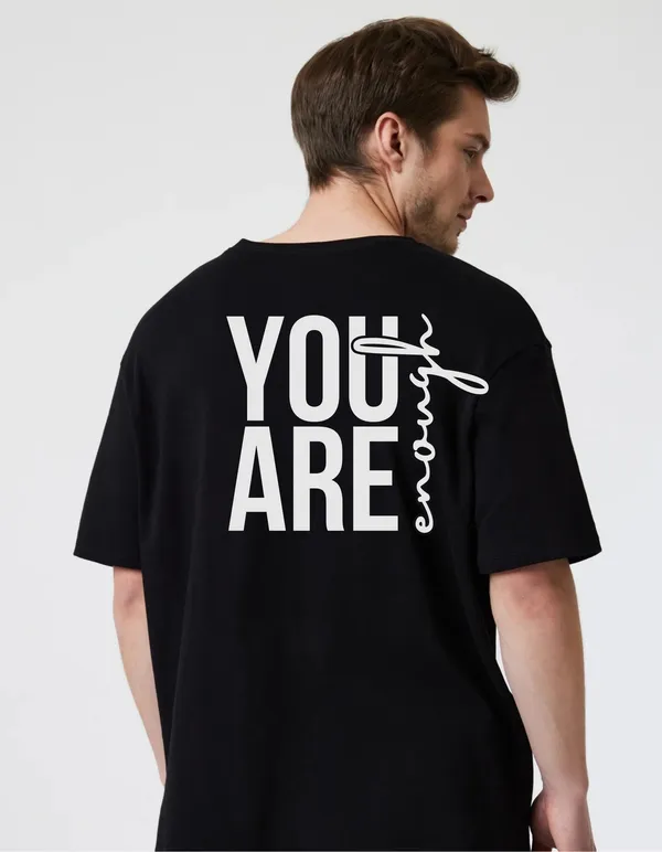 Black_Cotton_Blend_Trendy_Youu_Are_Enogh_T-Shirt_Back_Print_For_Men