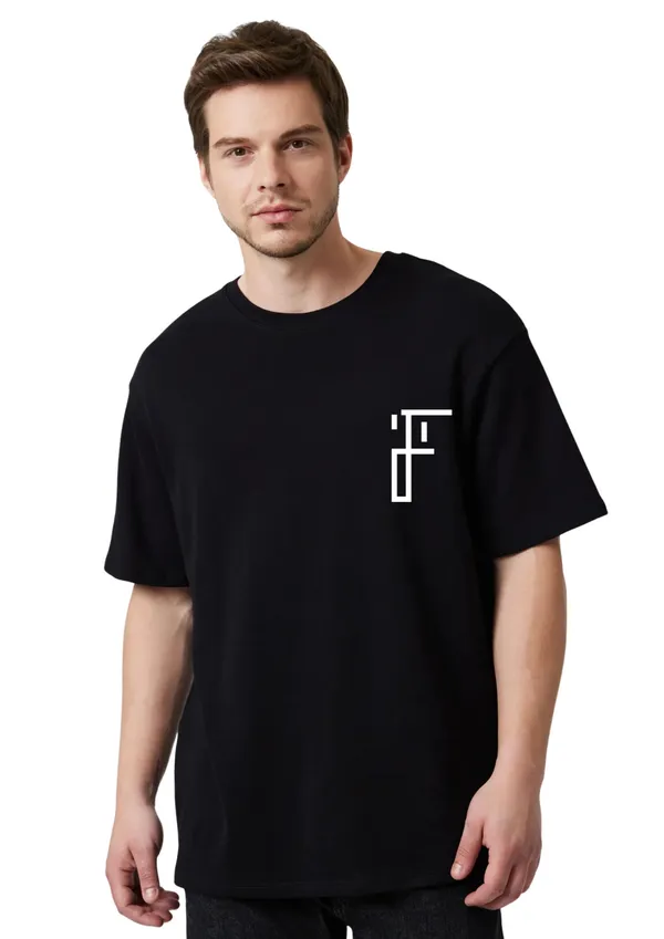 Black_Cotton_Blend_Trendy_Musafir_T-Shirt_Back_Print_For_Men