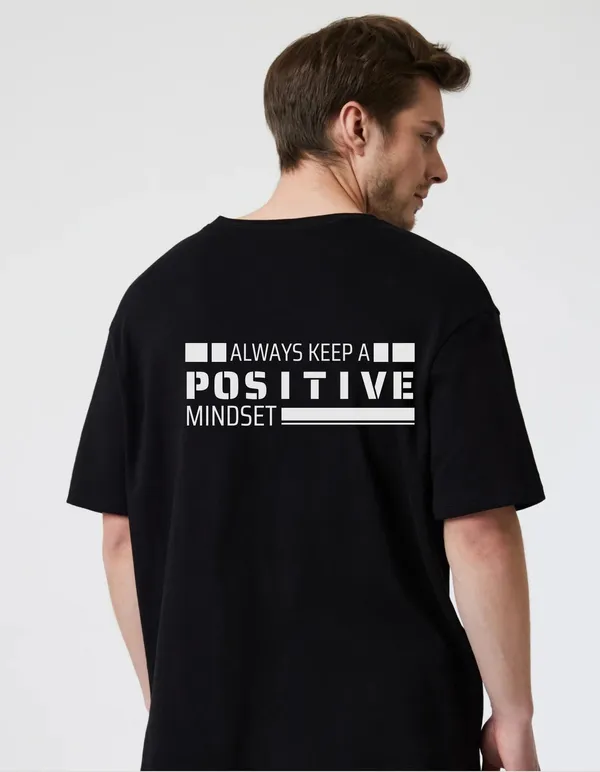 Black_Cotton_Blend_Trendy_Positive_T-Shirt_Back_Print_For_Men