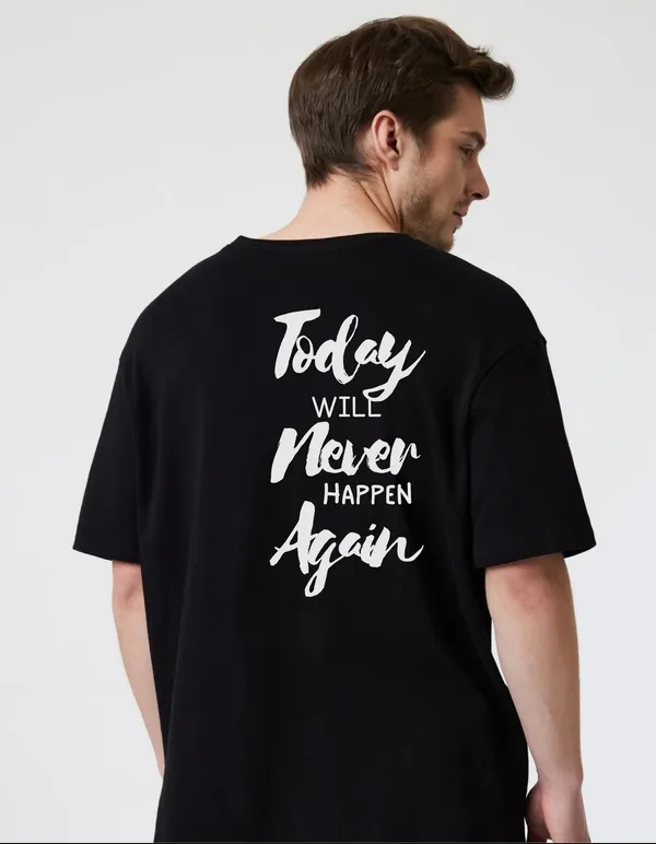 Black_Cotton_Blend_Trendy_Today_Will_T-Shirt_Back_Print_For_Men