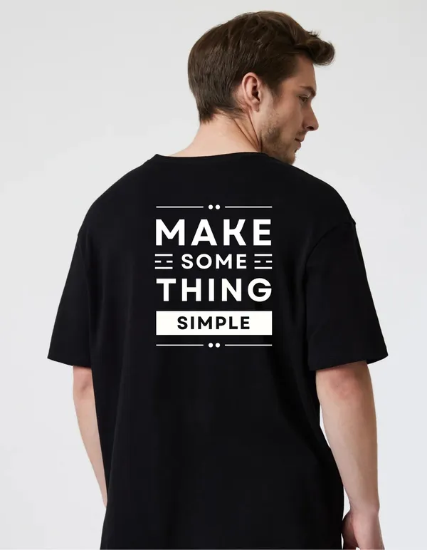 Black_Cotton_Blend_Trendy_Make_Something_T-Shirt_Back_Print_For_Men