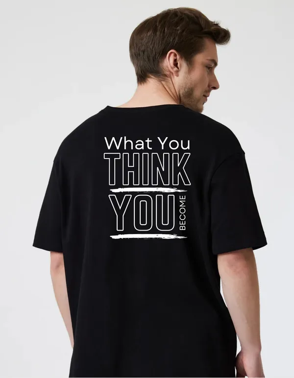 Black_Cotton_Blend_Trendy_What_Youu_Think_T-Shirt_Back_Print_For_Men