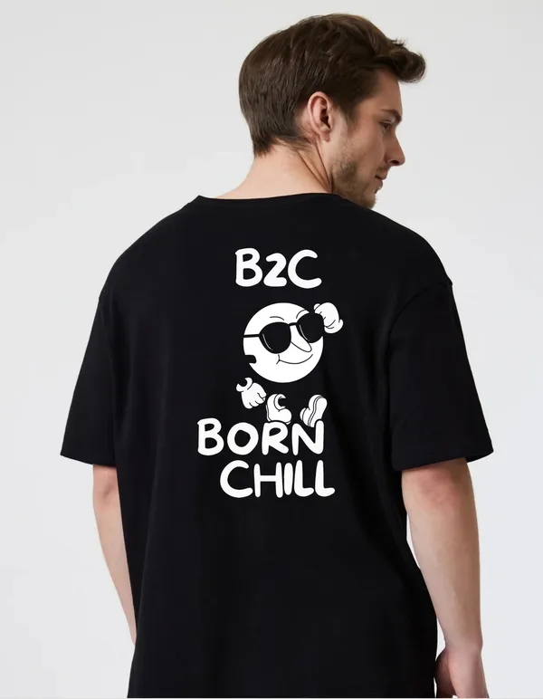 Black_Cotton_Blend_Trendy_B2C_T-Shirt_Back_Print_For_Men