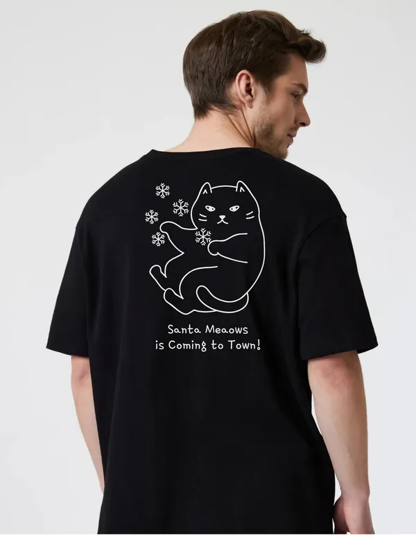 Black_Cotton_Blend_Trendy_Santa_Measows_T-Shirt_Back_Print_For_Men